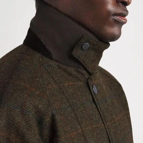 Bedale Check Wool Jacket - Barbour