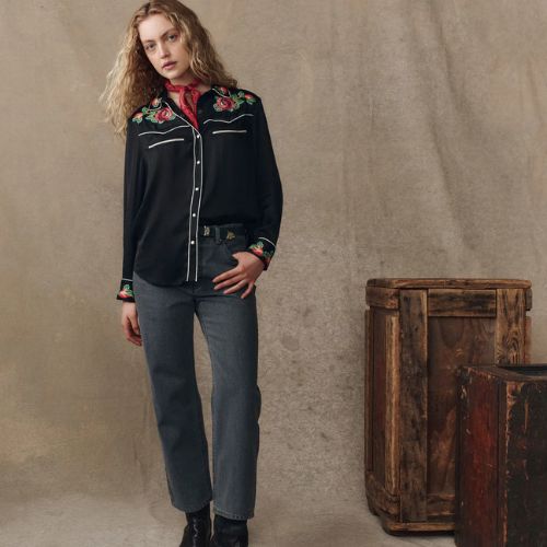 Heirloom Rose Western Shirt - The Great