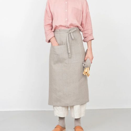Garcon Apron - Natural - Fog Linen