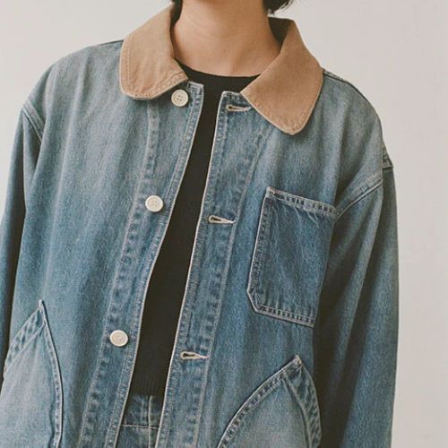 Painter Coat Denim - Shaina Mote
