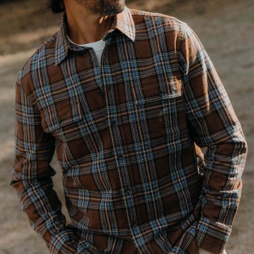 Craftsman Shirt - Brick Plaid - Taylor Stitch