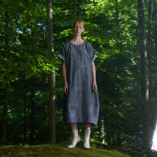Frown Denim Dress - Henrik Vibskov