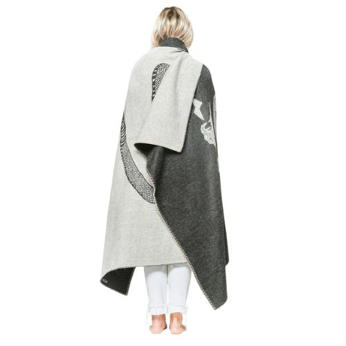 Peyote Reversible Throw - Blacksaw
