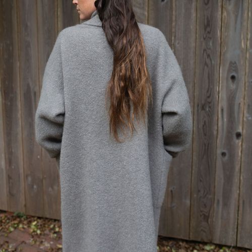 Double Face Long Coat - Lauren Manoogian