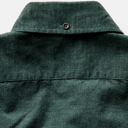 Jack Shirt - Heather Pine Pincord -Taylor Stitch