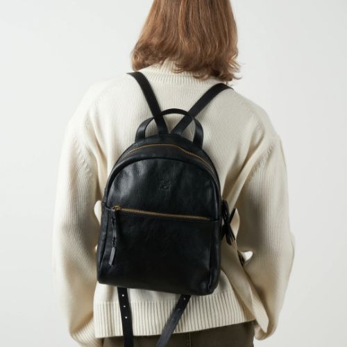 Lungarno Backpack Nero - Il Bisonte