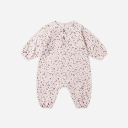 Henley Bubble Jumpsuit Garden - Rylee + Cru