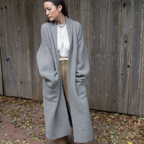Double Face Long Coat - Lauren Manoogian