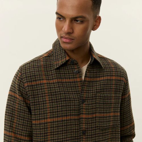 Les Deux - Kody Houndstooth Overshirt