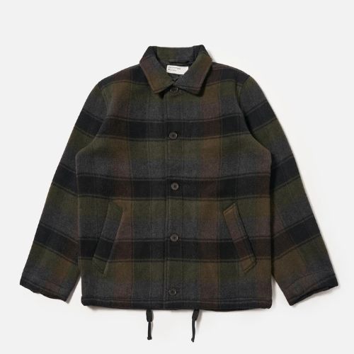 Berlin Wool Check Wayfarer Jacket  - Universal Works
