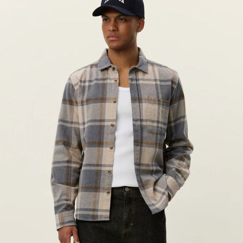 Jeremy Check Flannel Shirt - Les Deux