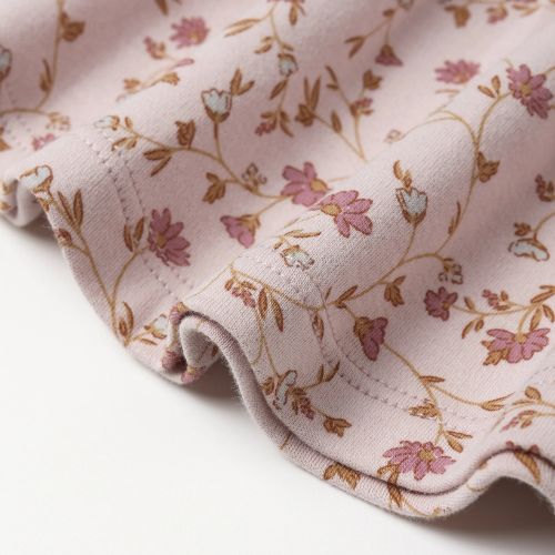 Ruffle Collar Jersey Dress Garden -Rylee + Cru