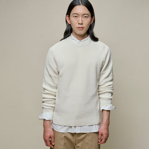 CC02 Ribbed Knit Pullover - Merz B. Schwanen