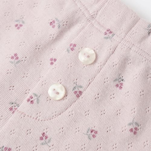 Pointelle Long Sleeve Tee + Legging - Rylee + Cru