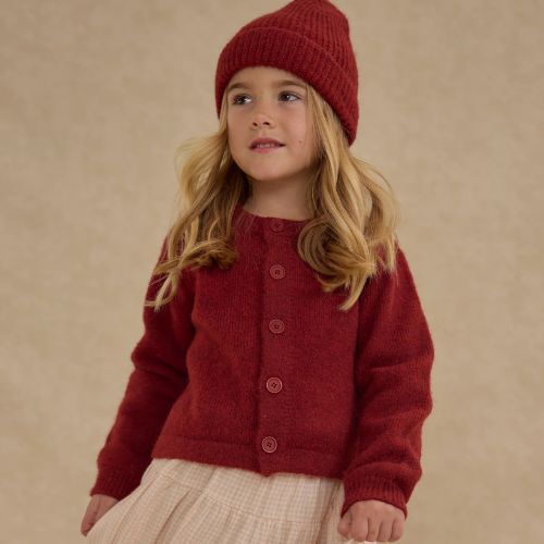 Kid's Fuzzy Cardigan - Rylee + Cru
