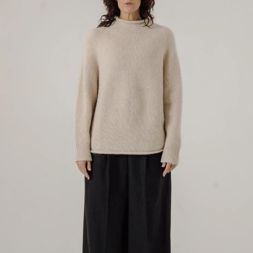 Handloom Rollneck Sweater - Bare Knitwear