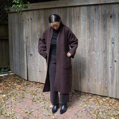 Double Face Long Coat - Lauren Manoogian