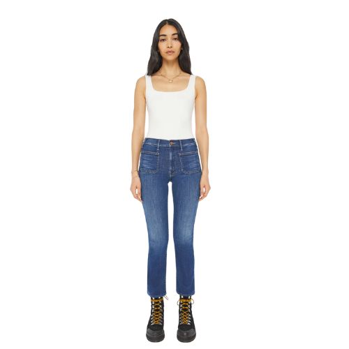 Patch Pocket Insider Flood - Mother Denim