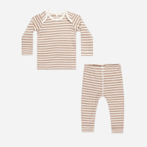 Ribbed Tee + Legging Set - Rylee + Cru