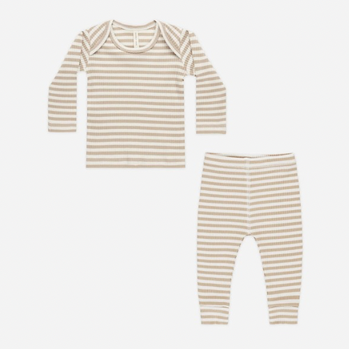 Ribbed Tee + Legging Set - Rylee + Cru