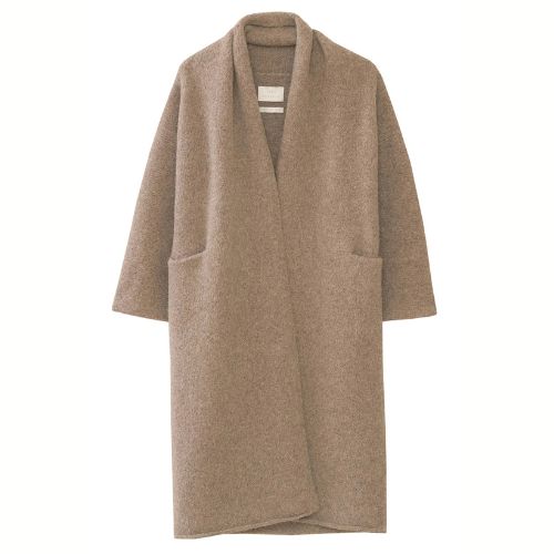 Long Shawl Cardigan in Driftwood - Lauren Manoogian