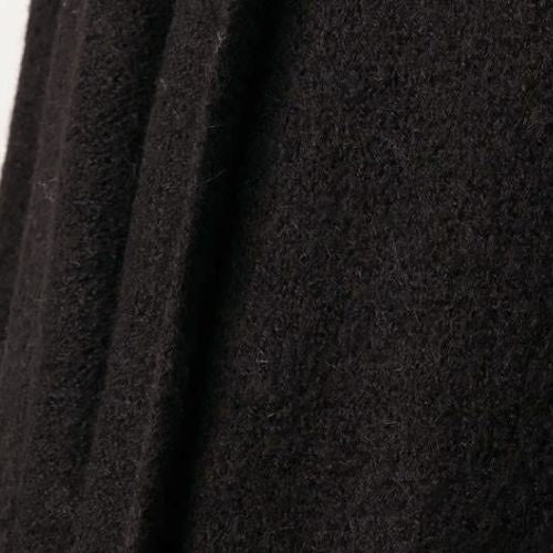 Long Shawl Cardigan in Black - Lauren Manoogian