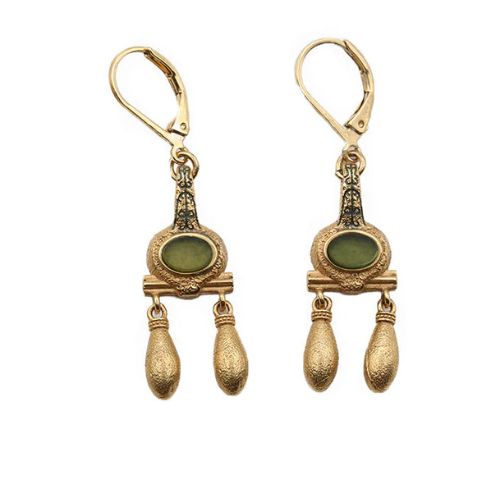 APIA DOUBLE LOOP EARRINGS - Serpentine - LA2L