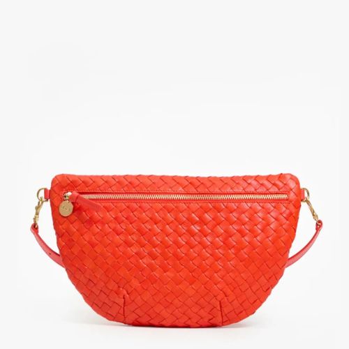 Grande Fanny - Medium Woven Diagonal - Clare V.