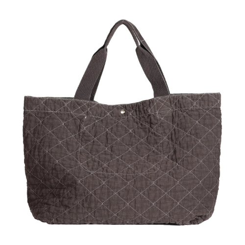 Quilted Crusher Tote - Utility Canvas