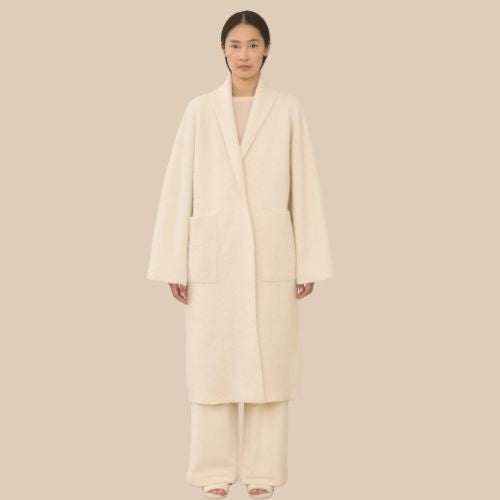 Double Face Long Coat - Lauren Manoogian