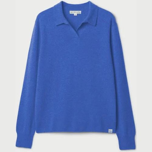 Merino Wool-Silk-Cashmere Polo Shirt - Merz B. Schwanen