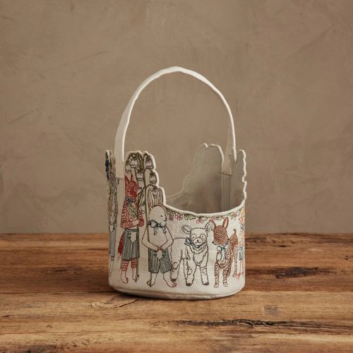 Easter Parade Basket - Coral & Tusk