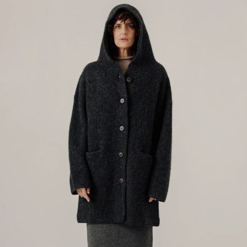 Nook Knit Coat - Bare Knitwear