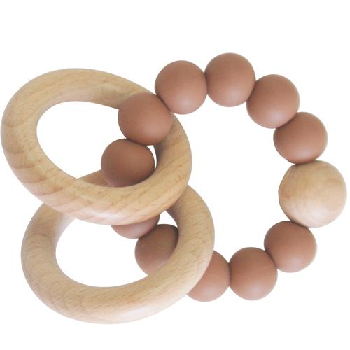 Beechwood Teether Ring - Alimrose
