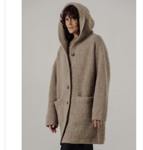 Nook Knit Coat - Bare Knitwear