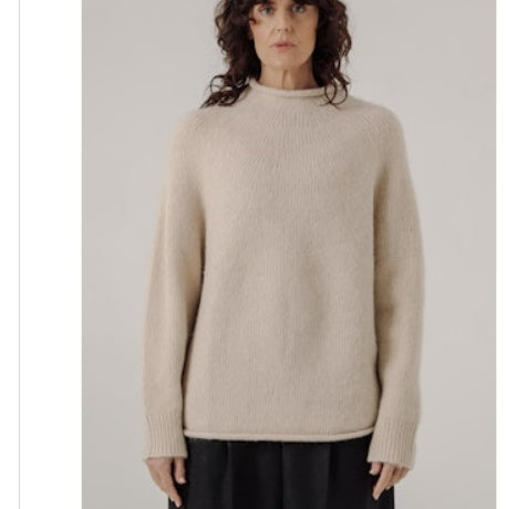 Handloom Rollneck Sweater - Bare Knitwear