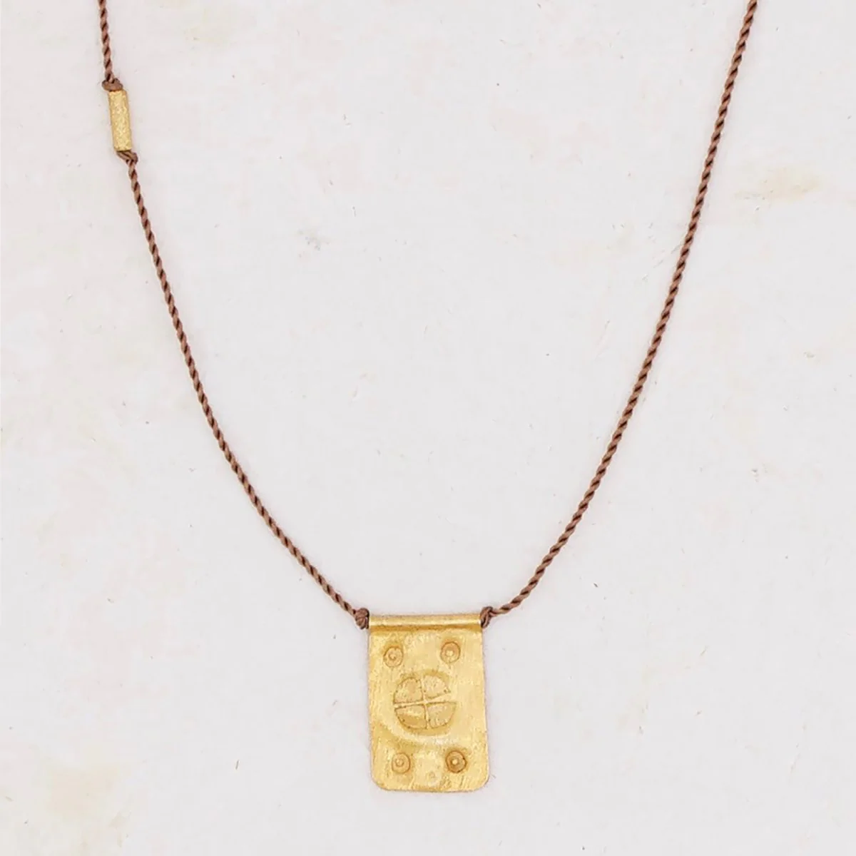 Rectangle Talisman Necklace - River Song