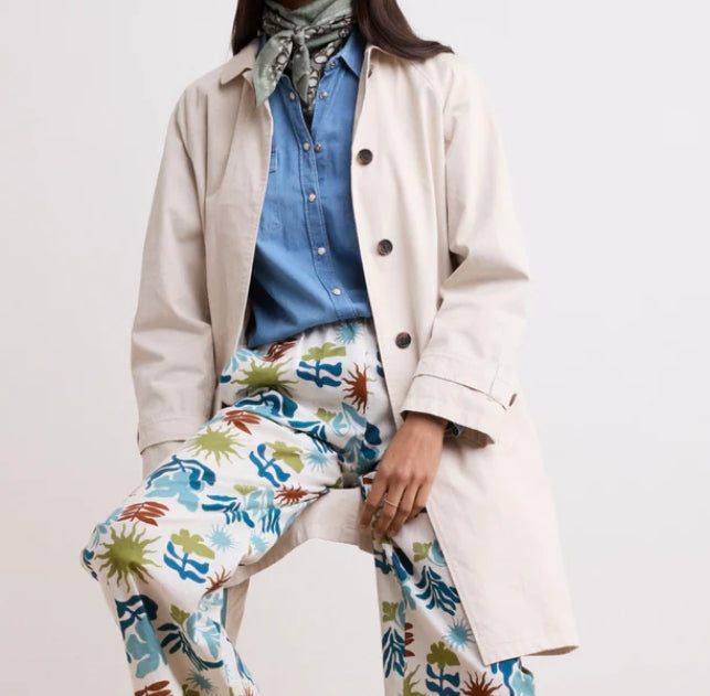 Vibrant Coat - Stone - Hartford