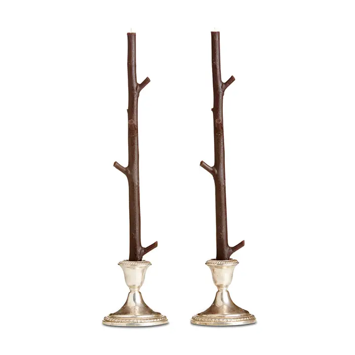 Maple Stick Candle (Pair) - Stick Candles