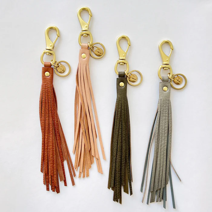 Big Fringe Key Chain - Pennyroyal