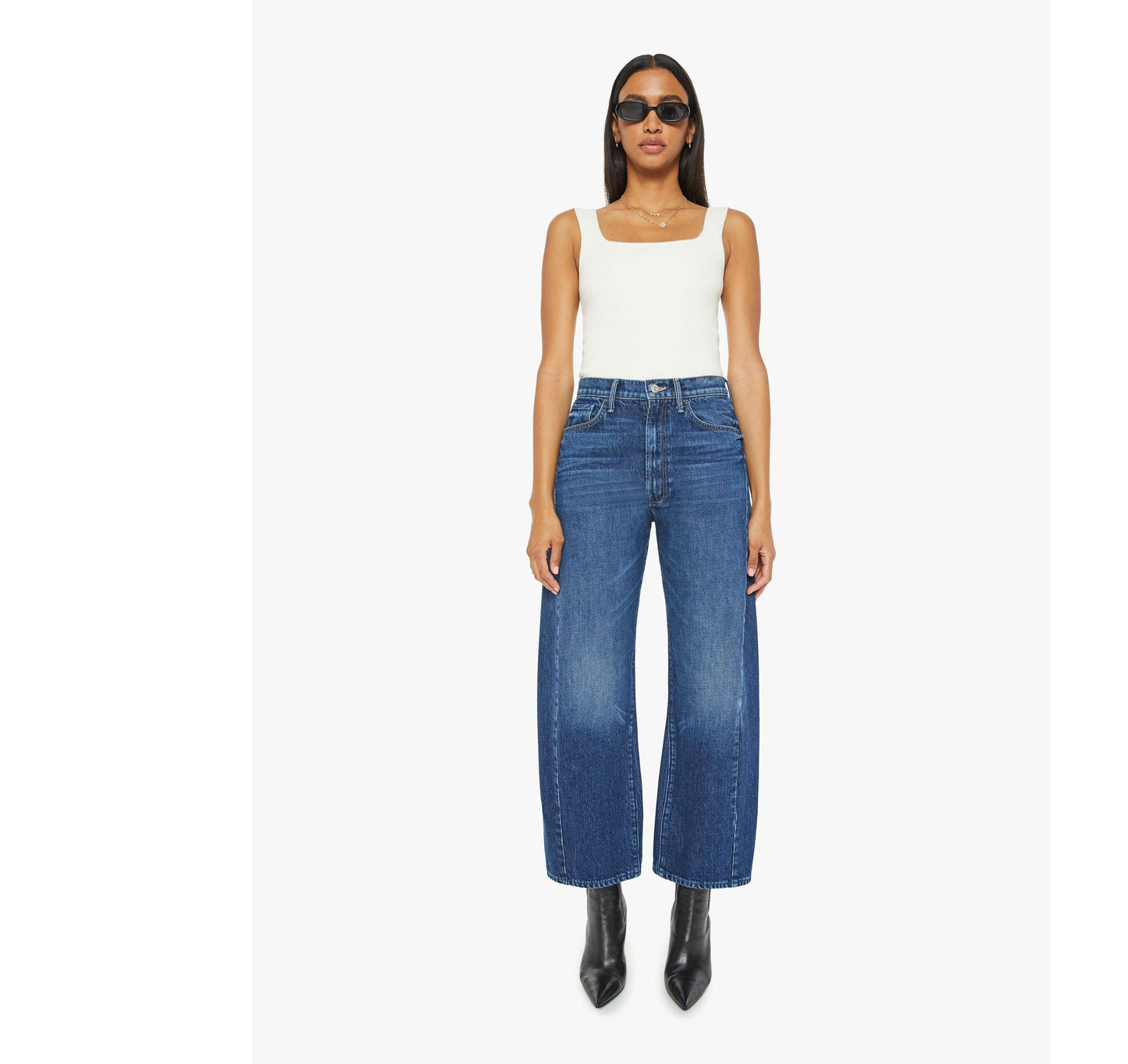 Half Pipe Ankle Jeans - Mother