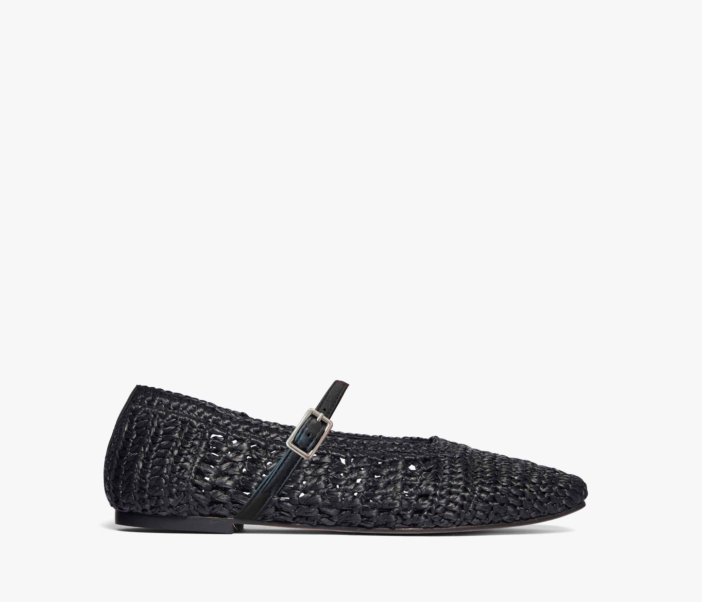Jules Ballet Flat in Black - Freda Salvador