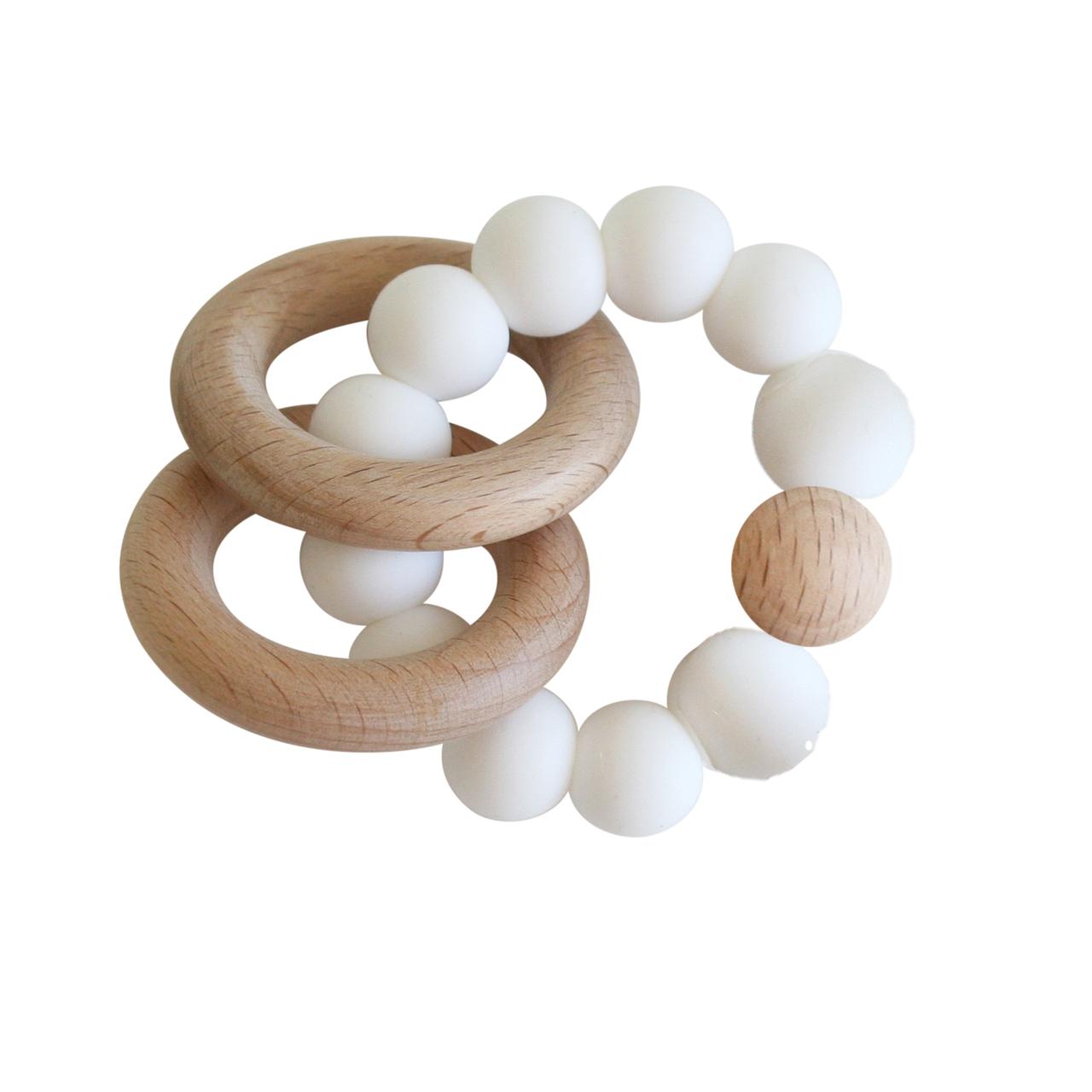 Beechwood Teether Ring - Alimrose