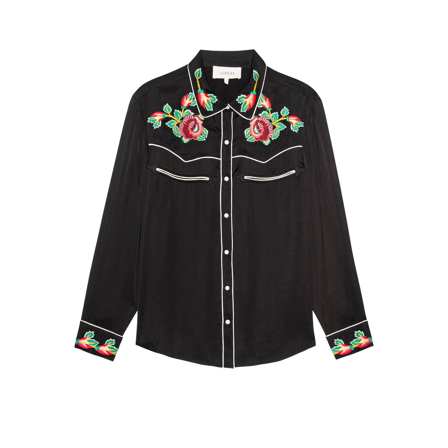Heirloom Rose Western Shirt - The Great