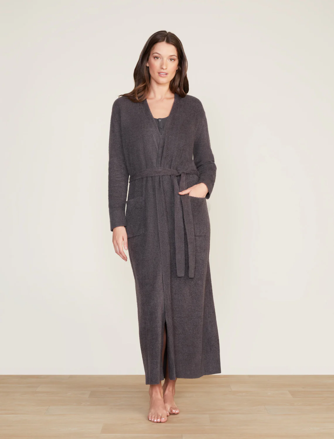 Cozychic Lite Long Robe - Barefoot Dreams