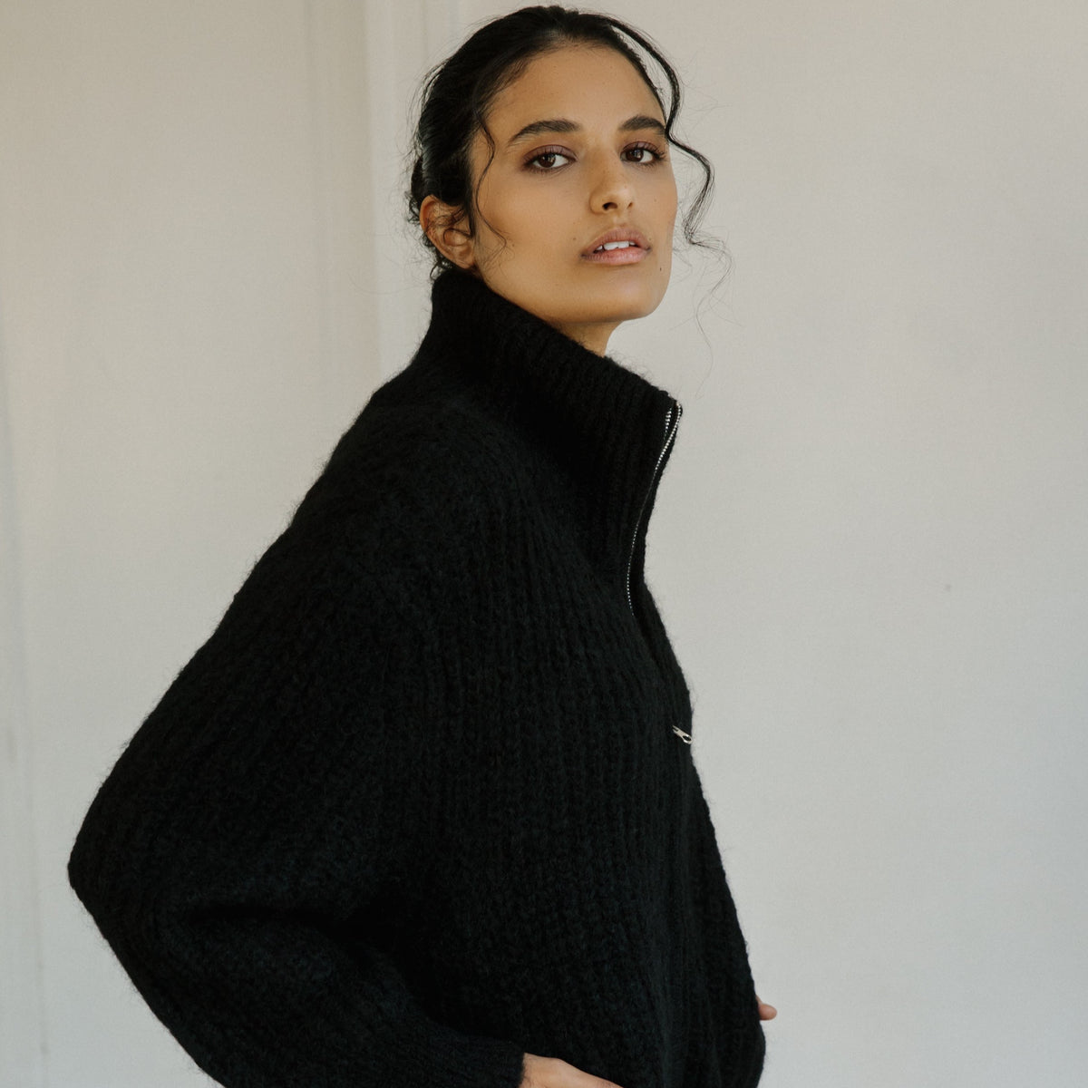 Nazca Ribbed Jacket - Bare Knitwear