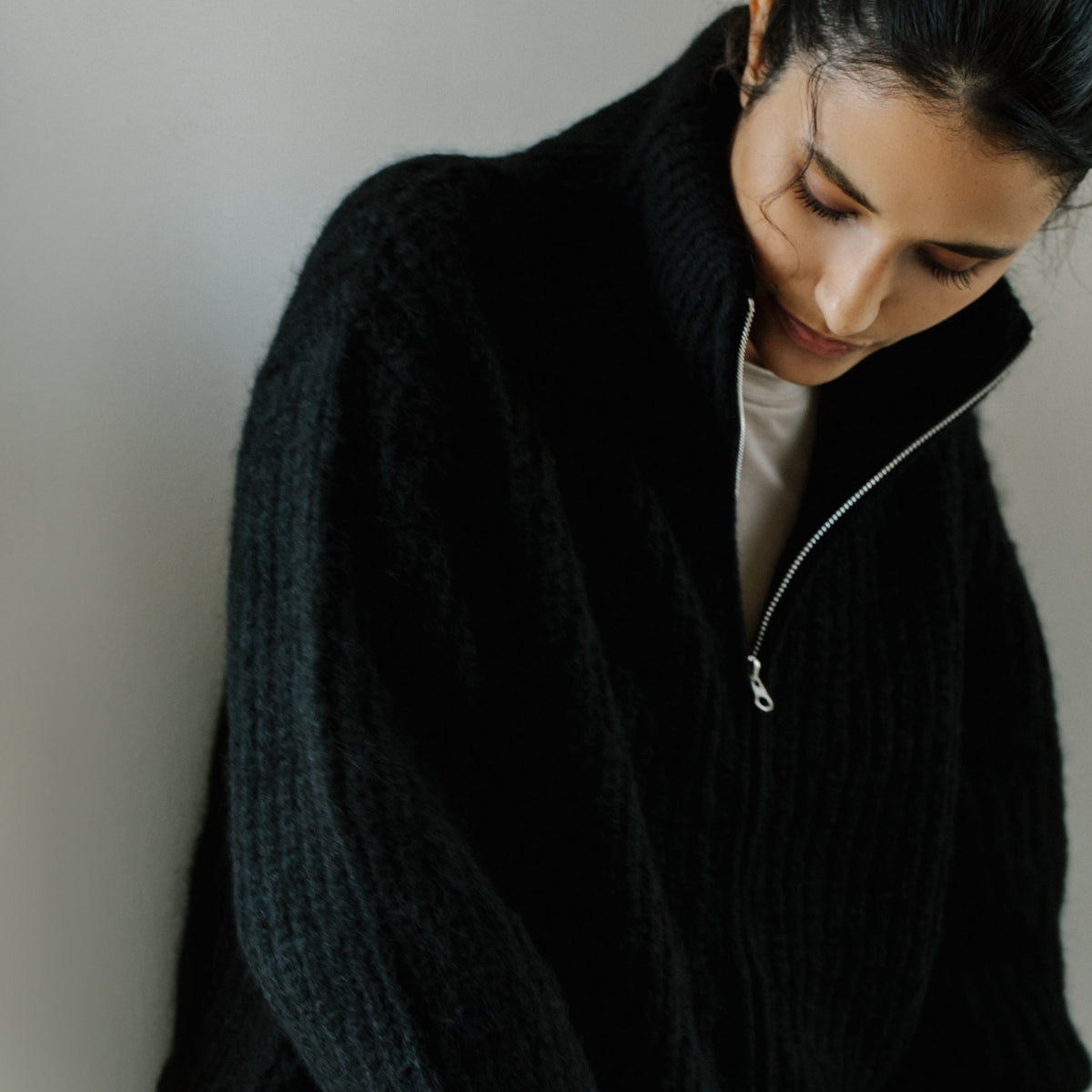 Nazca Ribbed Jacket - Bare Knitwear