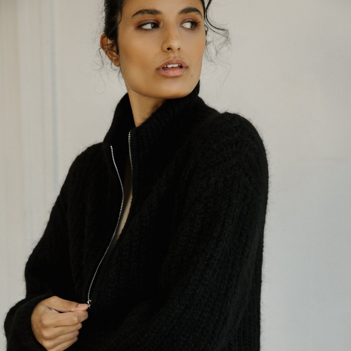 Nazca Ribbed Jacket - Bare Knitwear