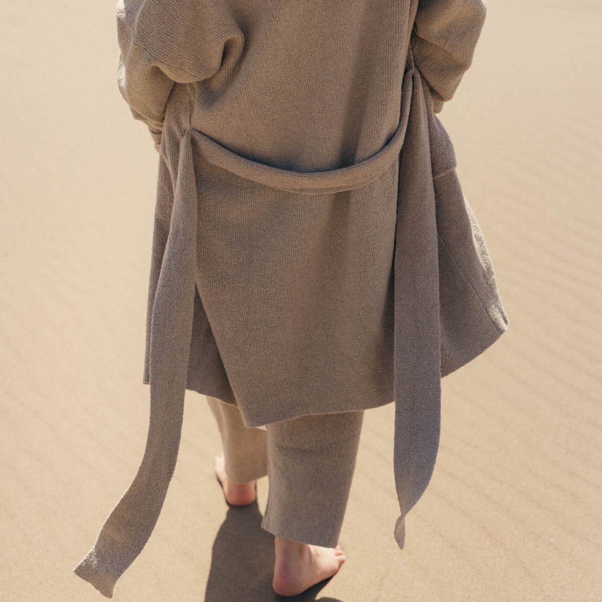 Rib Shawl Cardigan - Lauren Manoogian